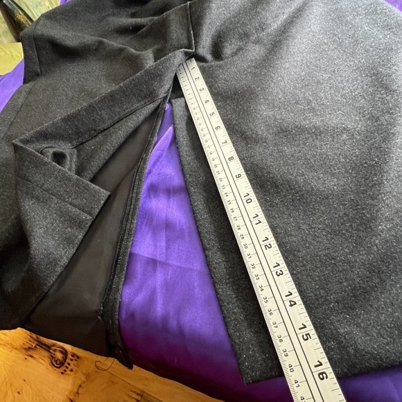 VTG 📌 Hammer Bavarian Pencil Virgin Wool Loden Skirt - Picture 11 of 16